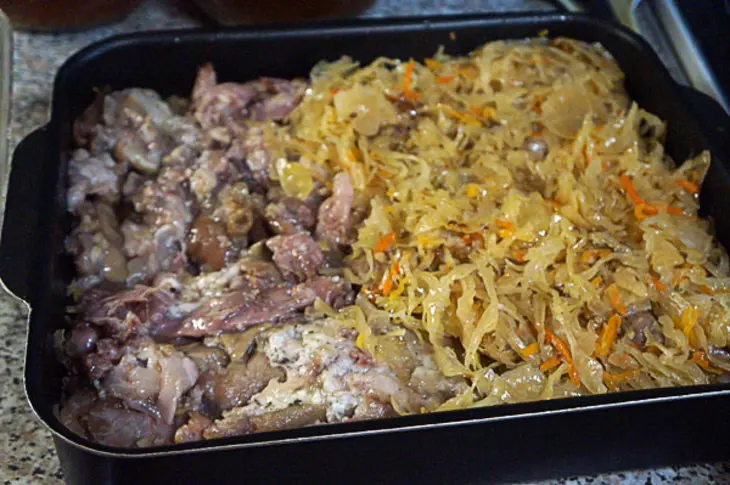 Свиные ножки с капустой: шаг 3