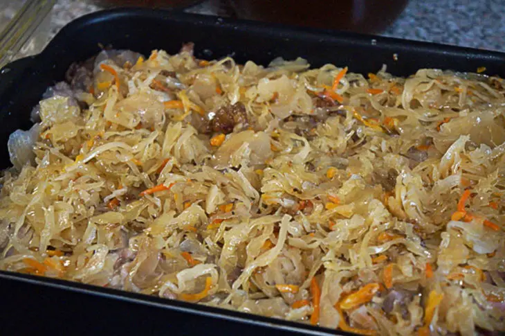 Свиные ножки с капустой: шаг 4