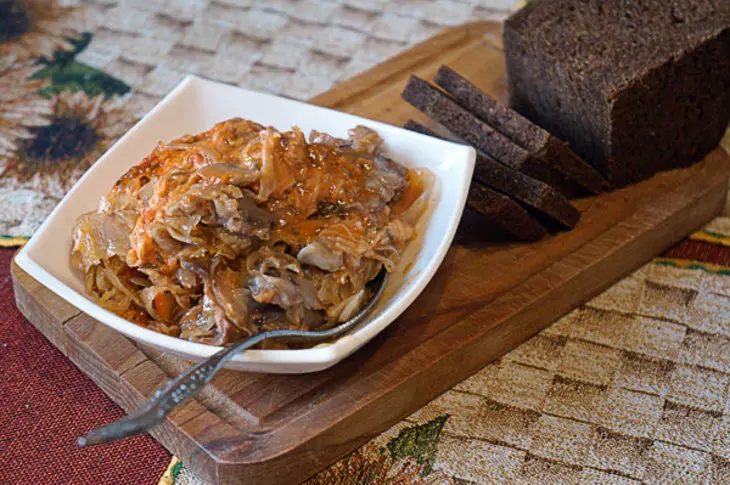 Свиные ножки с капустой: шаг 7