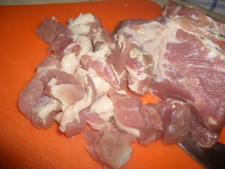 Плов со свининой из мультиварки: шаг 2