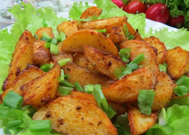 Запеченный картофель со специями: шаг 4