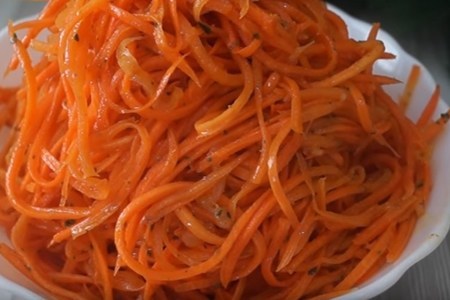 Морковь по-корейски: шаг 4
