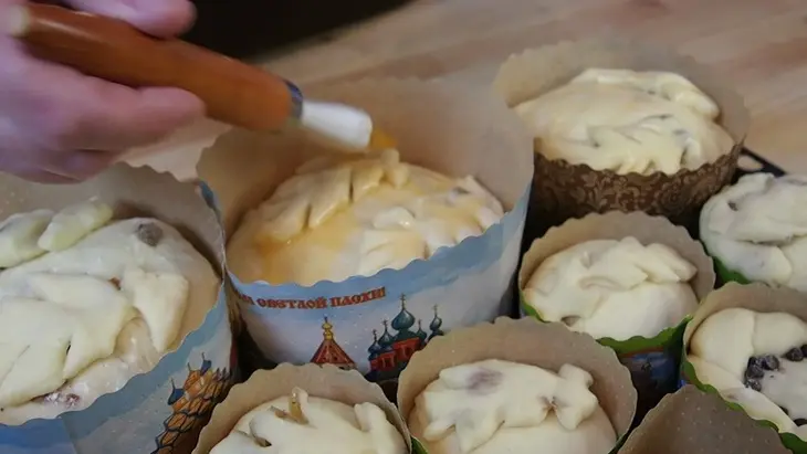 Домашние пасхальные куличи: шаг 4