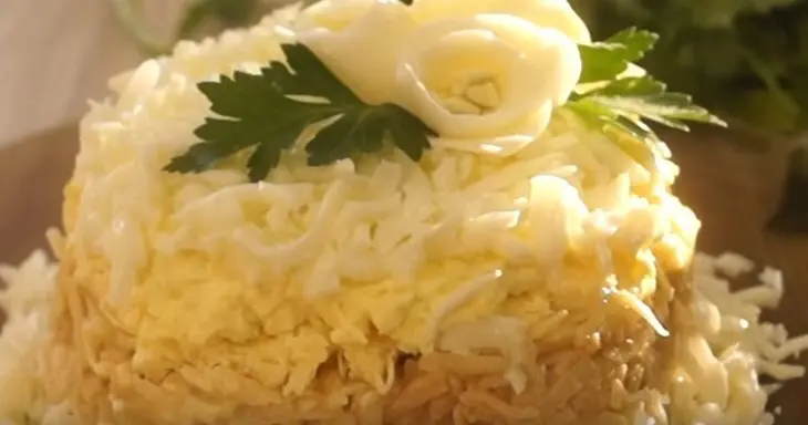 Салат "неженка" - вкусный салат к праздничному столу: шаг 4