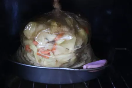 Праздничное жаркое с курицей: шаг 6