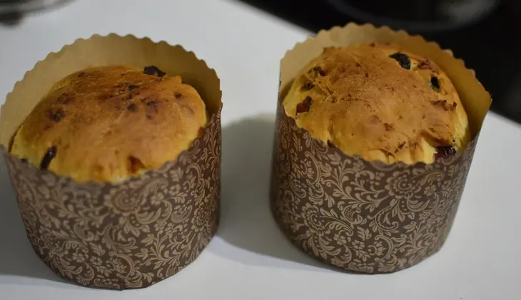 Дрожжевой кулич с меренгой: шаг 10