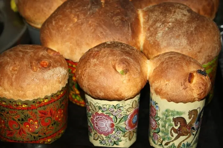 Кулич пасхальный: шаг 9