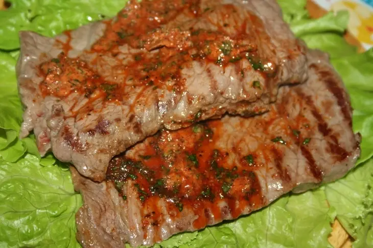 Говядина под ароматным маслом: шаг 6
