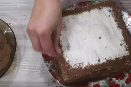 Творожный торт без выпекания: шаг 3