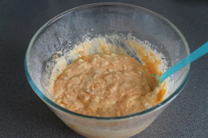 Морковный бездрожжевой кулич: шаг 6