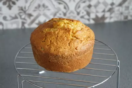 Морковный бездрожжевой кулич: шаг 8