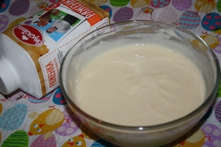 Веселые оладьи "вкуснотейчики" с ароматом топленого молока: шаг 4