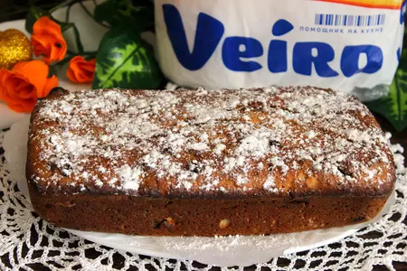Простой  творожный кекс с изюмом: шаг 6