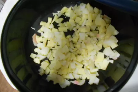 Винегрет с пророщенным машем и маринованными шампиньонами: шаг 3