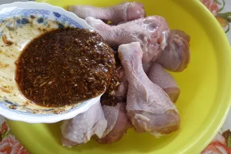 Запеченные куриные голени "ароматные": шаг 6