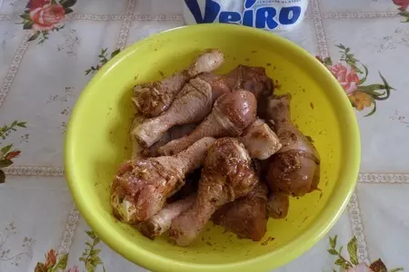 Запеченные куриные голени "ароматные": шаг 7