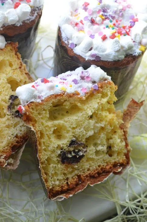 Кулич с курагой и черносливом: шаг 8