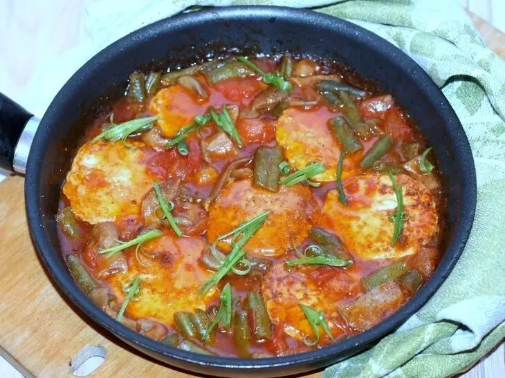 Морбиделле из курицы с грибами: шаг 9