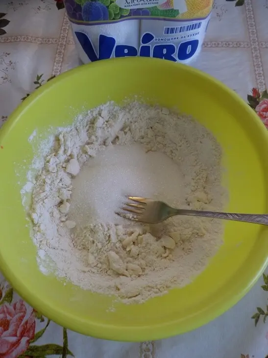 Печенье с отрубями и кумкватами: шаг 2