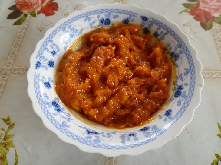 Булочки - рогалики с курагой: шаг 13