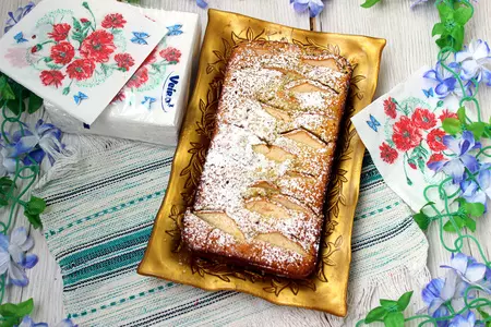 Пирог с яблоками: шаг 11