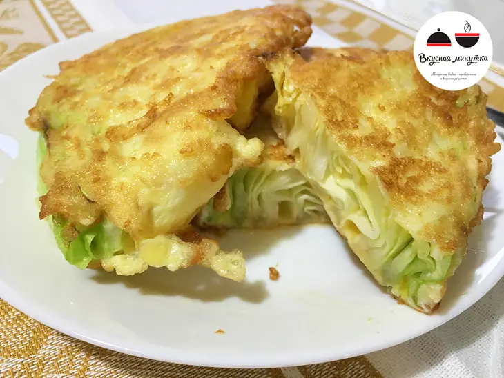 Легкая закуска из молодой капусты: шаг 4