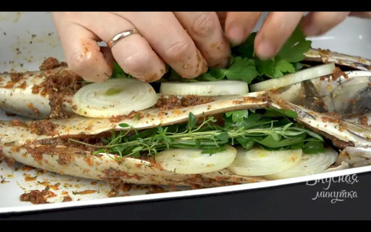 Скумбрия от вкусной минутки - невероятно вкусно!: шаг 1