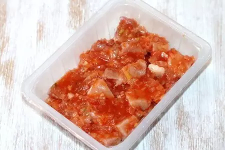 Свиной шашлык в соусе барбекю: шаг 7