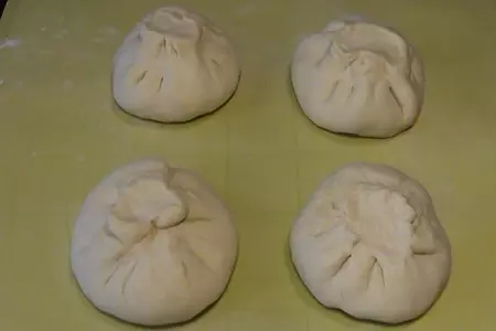 Хачапури с сыром по-мегрельски: шаг 3