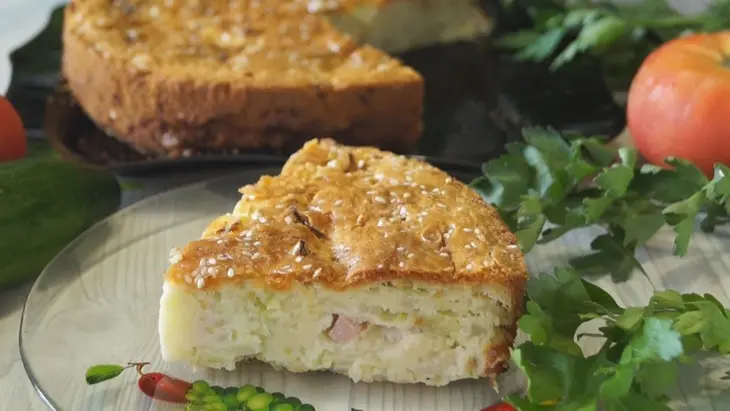 Заливной пирог с капустой, проще не бывает. очень и очень вкусный!: шаг 4