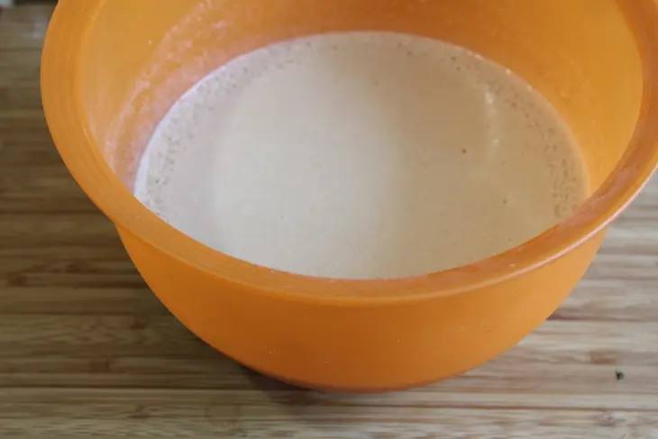 Блинно-мясной торт с соусом "бешамель": шаг 2