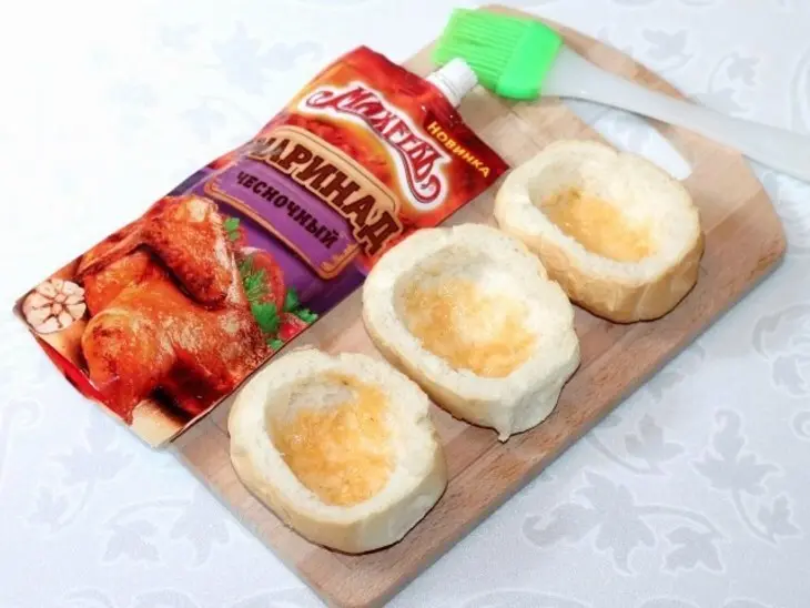 Хрустящие булочки с яйцом и хлебная запеканка: шаг 1