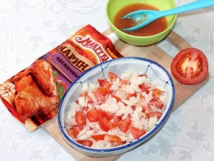 Хрустящие булочки с яйцом и хлебная запеканка: шаг 8
