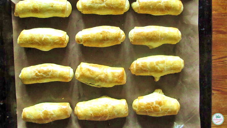Вкусные пирожки из тонкого теста с картошкой и грибами : шаг 7