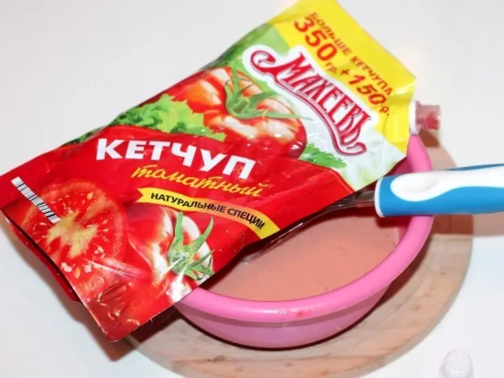 Закусочный "кекс красный": шаг 5