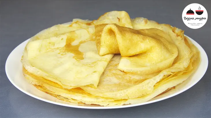 Бархатные блинчики - тоненькие, нежные, невероятно вкусные!: шаг 1