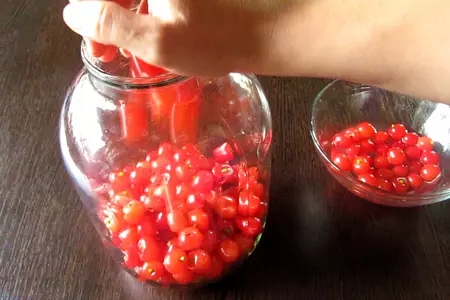 Компот из шпанки (вишни) на зиму. простой рецепт!: шаг 1