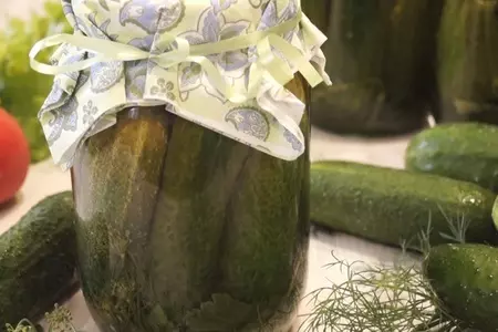 Малосольные огурцы по рецепту моей бабушки: шаг 2