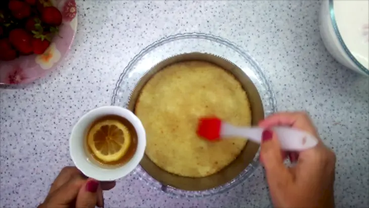 Торт " ах, лето"- вкуснота, польза и не портит фигуру: шаг 7