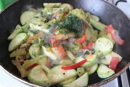 Запеканка из курицы с овощами "летняя": шаг 4