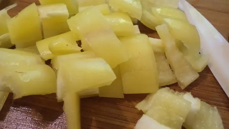 Куриная печень острая с кабачком и болгарским перцем!: шаг 4