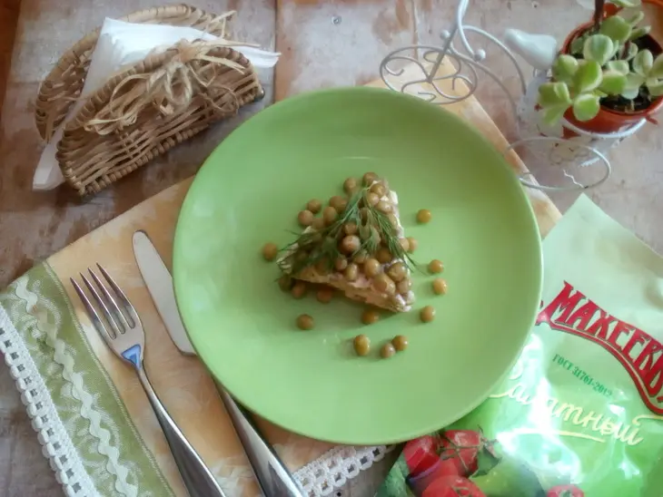 Лучший рецепт салата на каждый день с куриной грудкой и с майонезом салатный "махеевъ": шаг 6