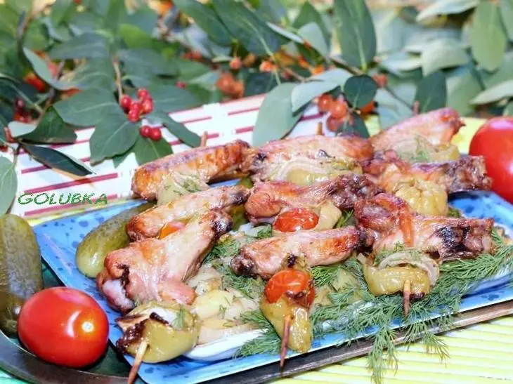 Лучший рецепт курочки в маринаде барбекю: шаг 8