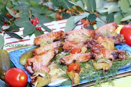 Лучший рецепт курочки в маринаде барбекю: шаг 8