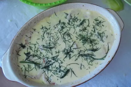 Лучший рецепт кабачковой запеканки с мясным фаршем и томатным кетчупом тм махеев: шаг 8