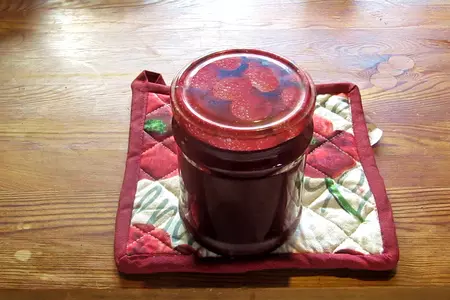 Малиновый джем (варенье). просто, быстро и очень вкусно!: шаг 7