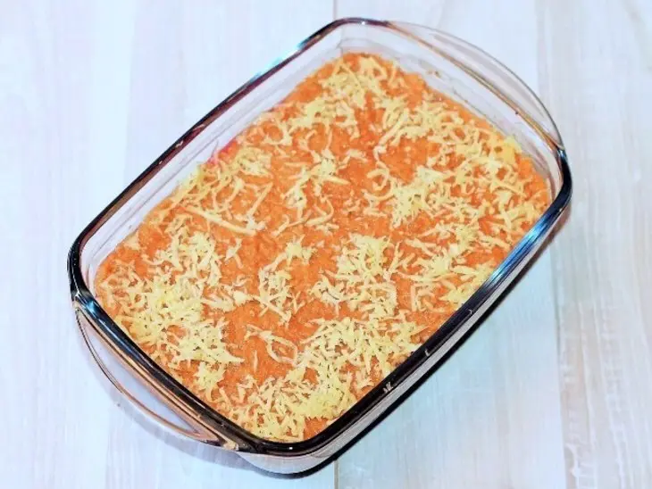 Лучший рецепт овощной запеканки с чесночным маринадом «махеевъ»: шаг 7
