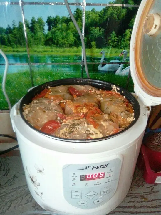 Лучший рецепт голубцов с гарниром из кабачковой икры с майонезом "махеевъ": шаг 9