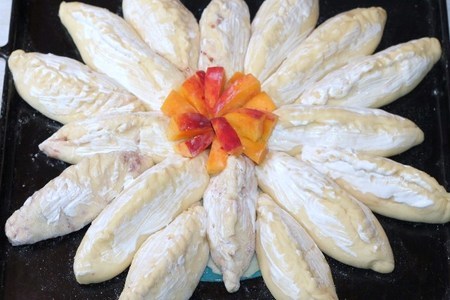 Лучший рецепт пирога с персиками и джемом «махеевъ»: шаг 8
