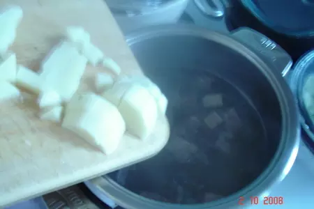 Диетический суп с яичницей: шаг 5